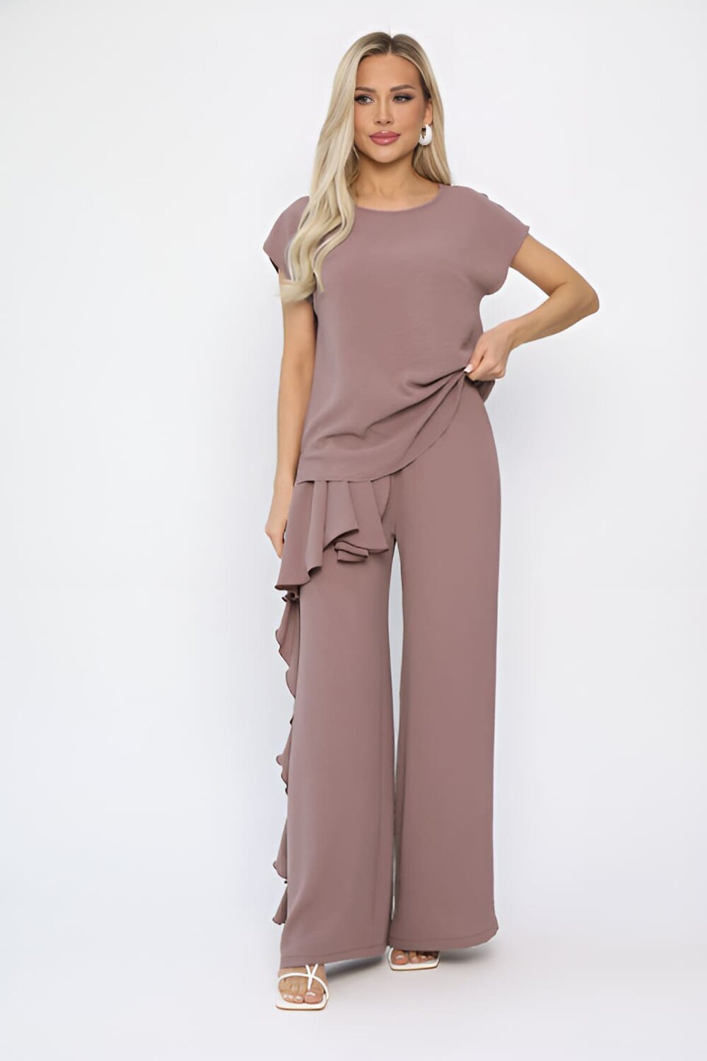 LT Collection Костюм 539405 К13676-5М какао