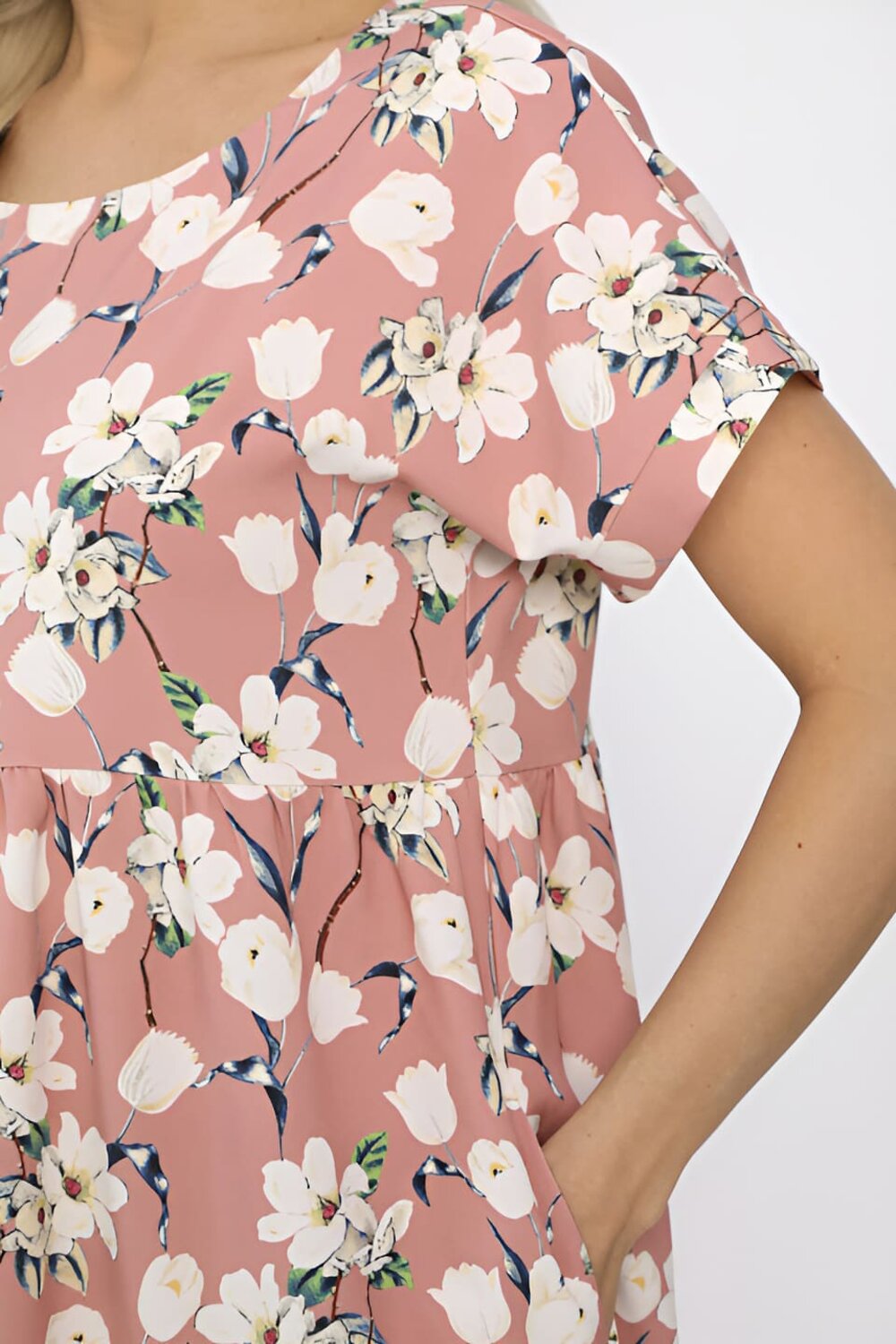 LT Collection Платье 539423 П13679-48М розовый