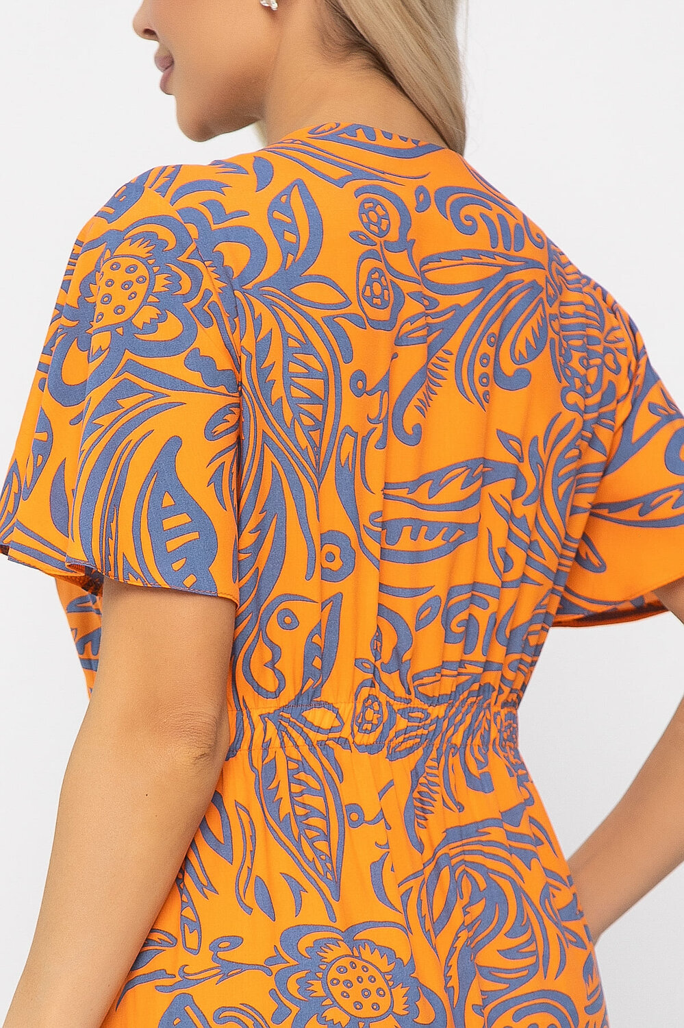 LT Collection Платье 539428 П13677-5М оранжевый