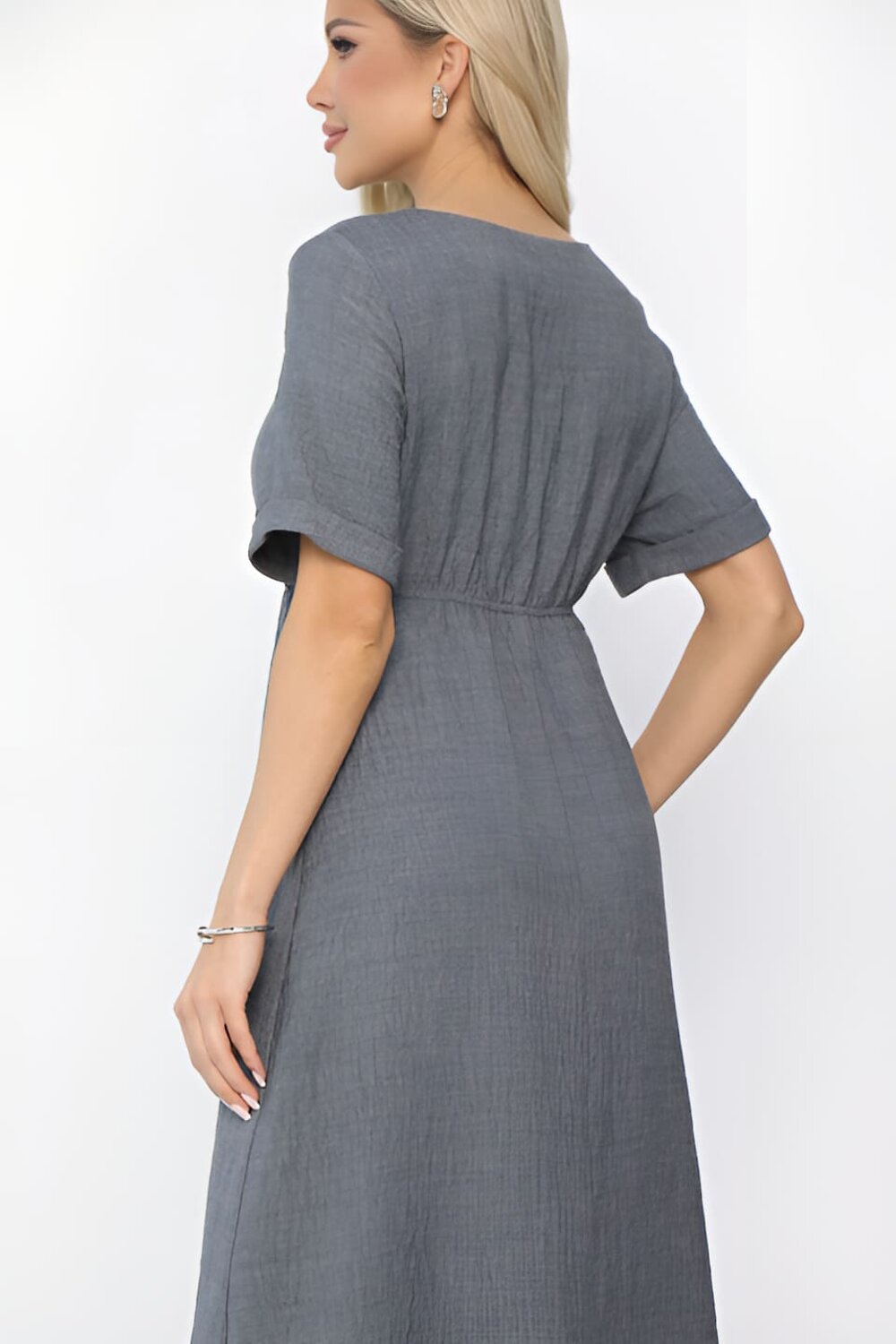 LT Collection Платье 539433 П13672-3М серый