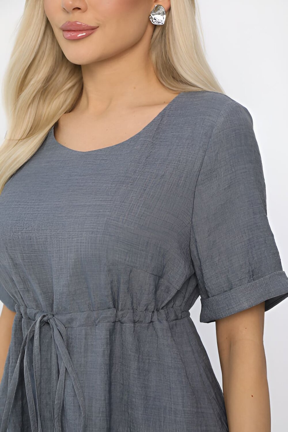 LT Collection Платье 539433 П13672-3М серый