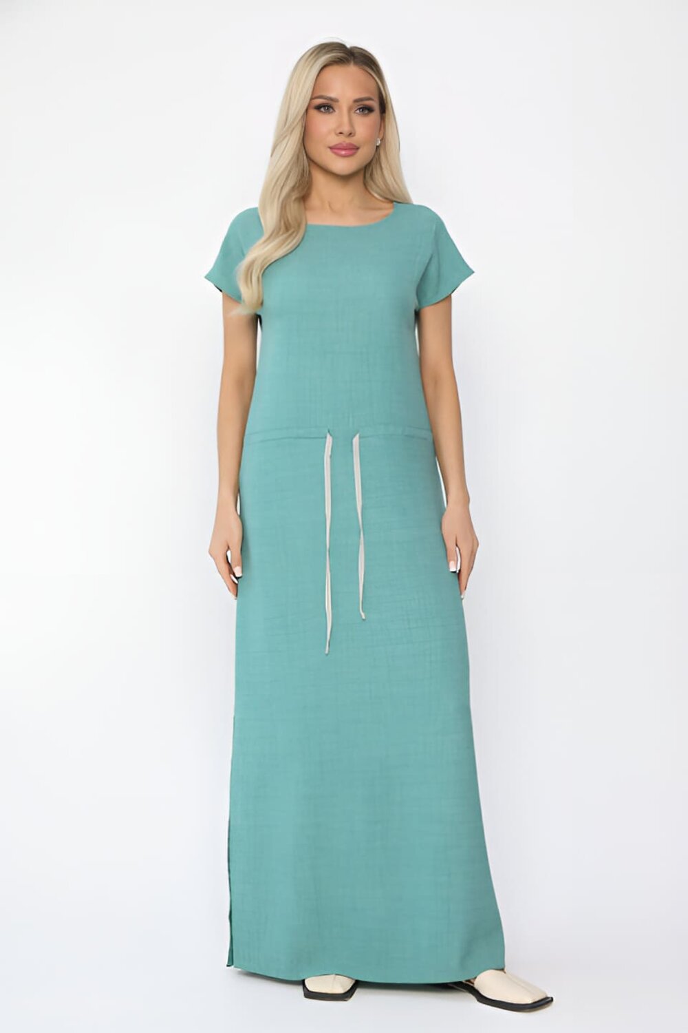 LT Collection Платье 539453 П13697-12М бирюзовый