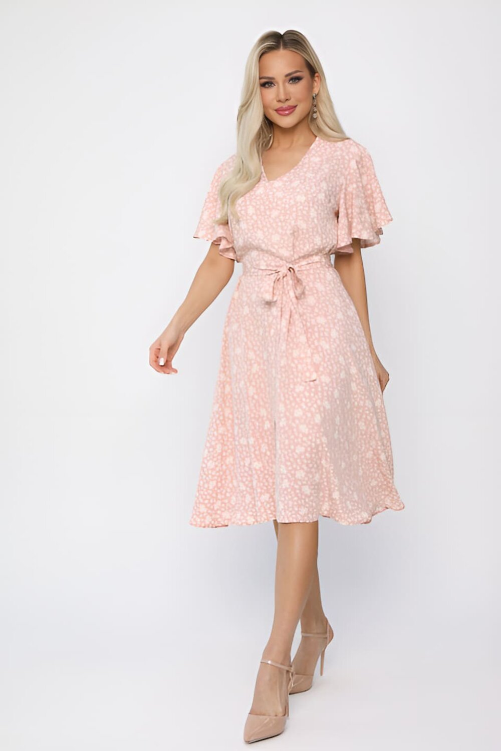 LT Collection Платье 539457 П13709-25М розовый