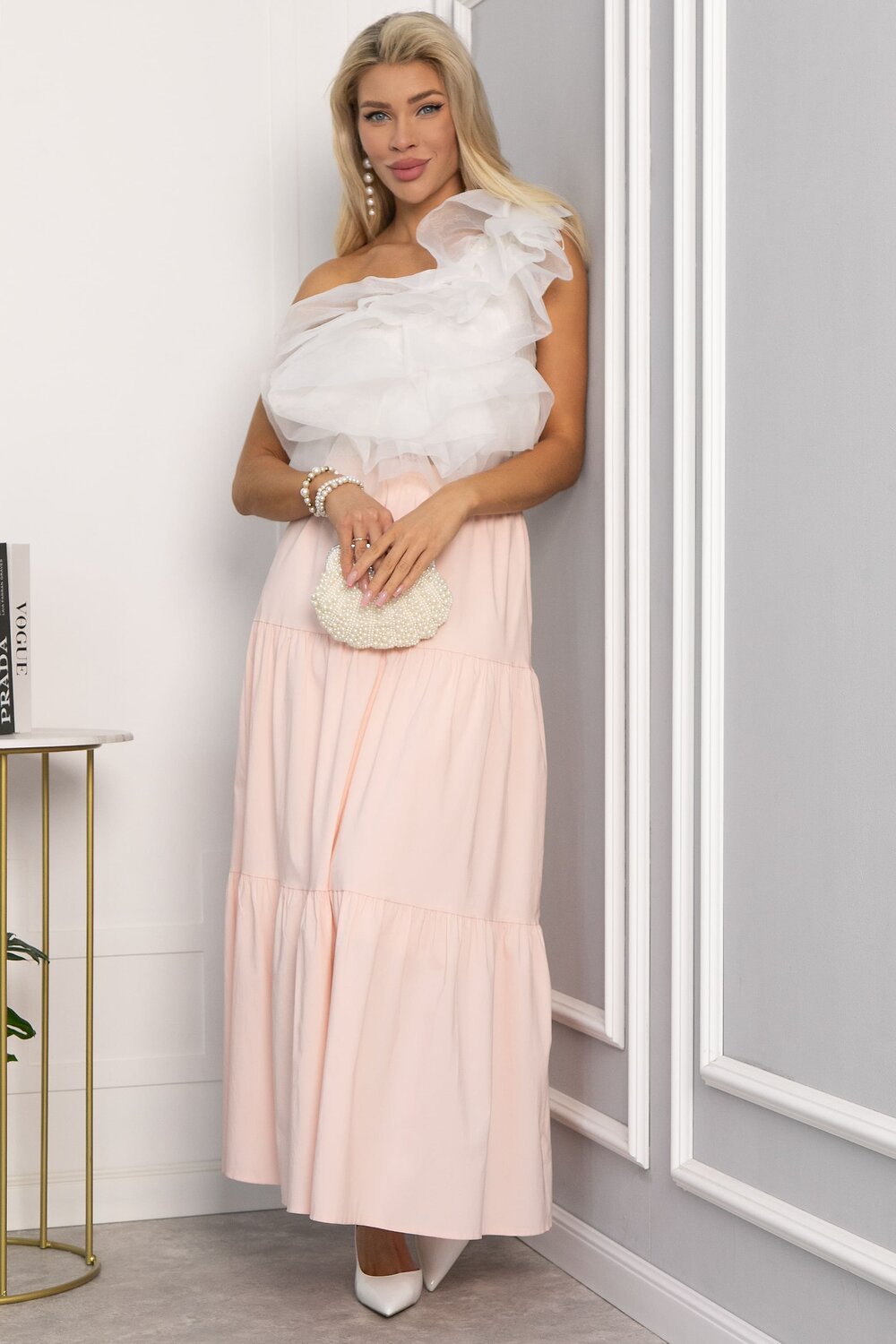 LT Collection Юбка 539469 Ю13730-6М персиковый