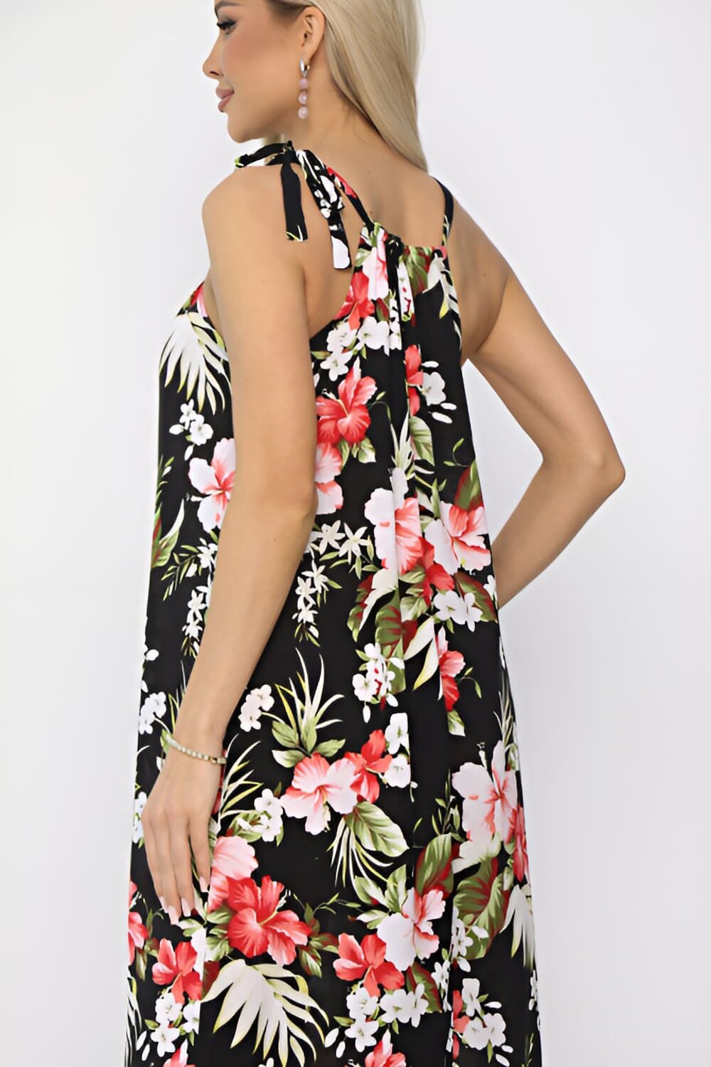 LT Collection Сарафан 539491 П13733-10М черный/мультиколор