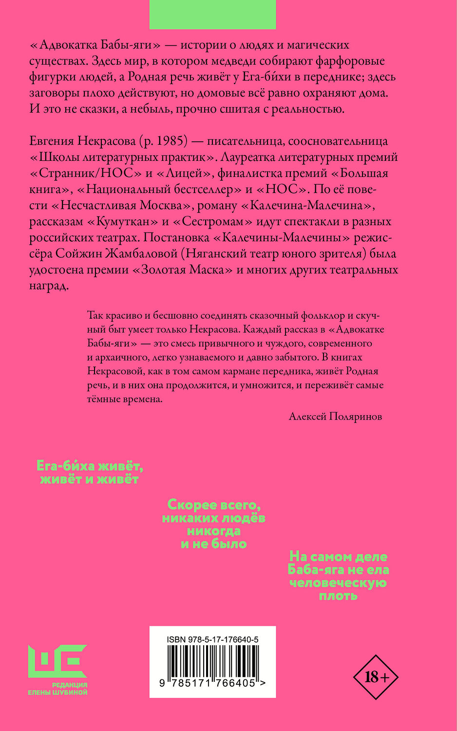 АСТ Евгения Некрасова "Адвокатка Бабы-яги" 540022 978-5-17-176640-5