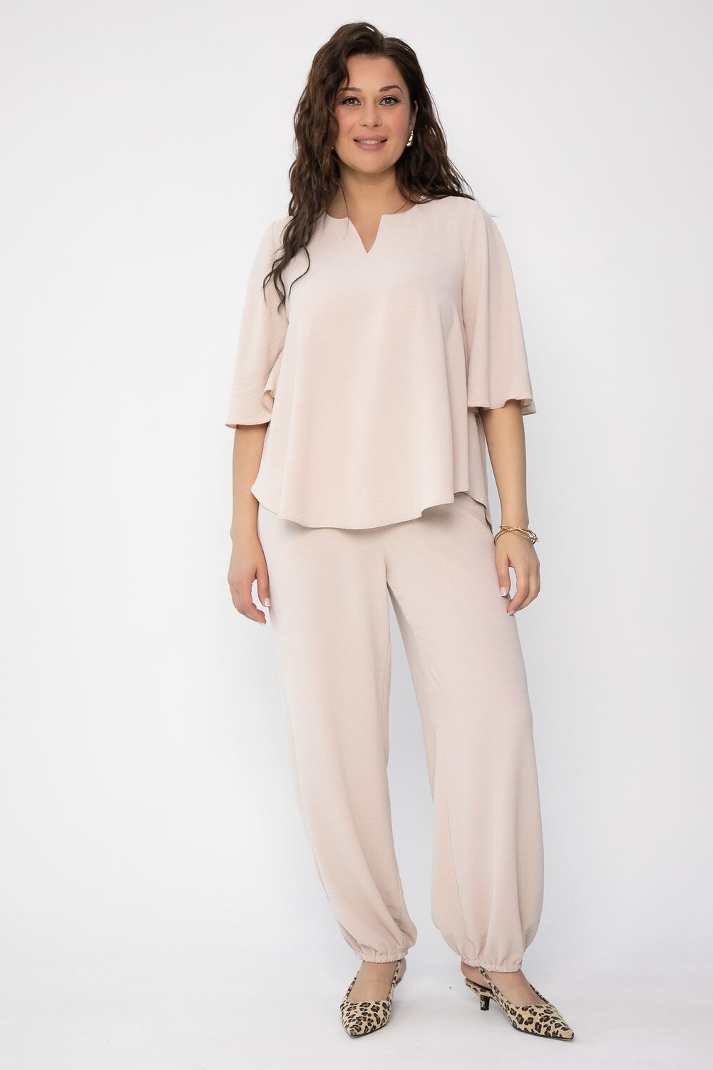 LT Collection Костюм 540722 К13717-15М бежевый
