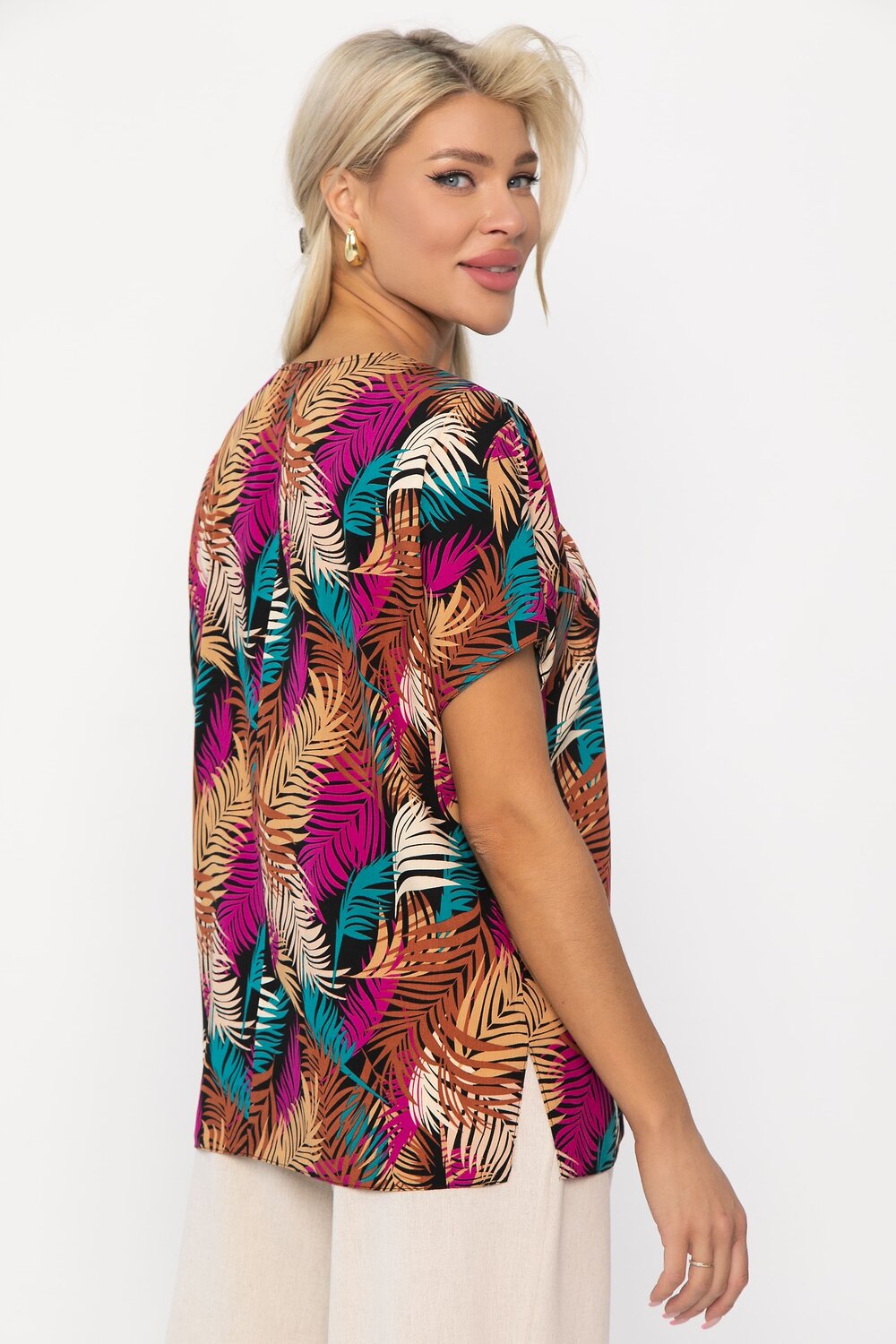 LT Collection Блуза 540725 Б13723-30М мультиколор