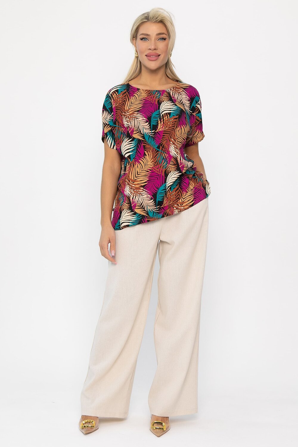 LT Collection Блуза 540725 Б13723-30М мультиколор