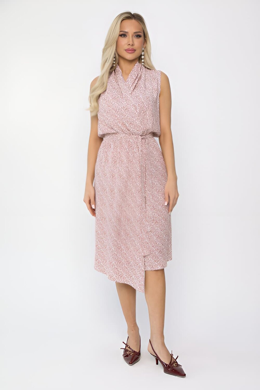 LT Collection Платье 540729 П13737-35М розово-коричневый