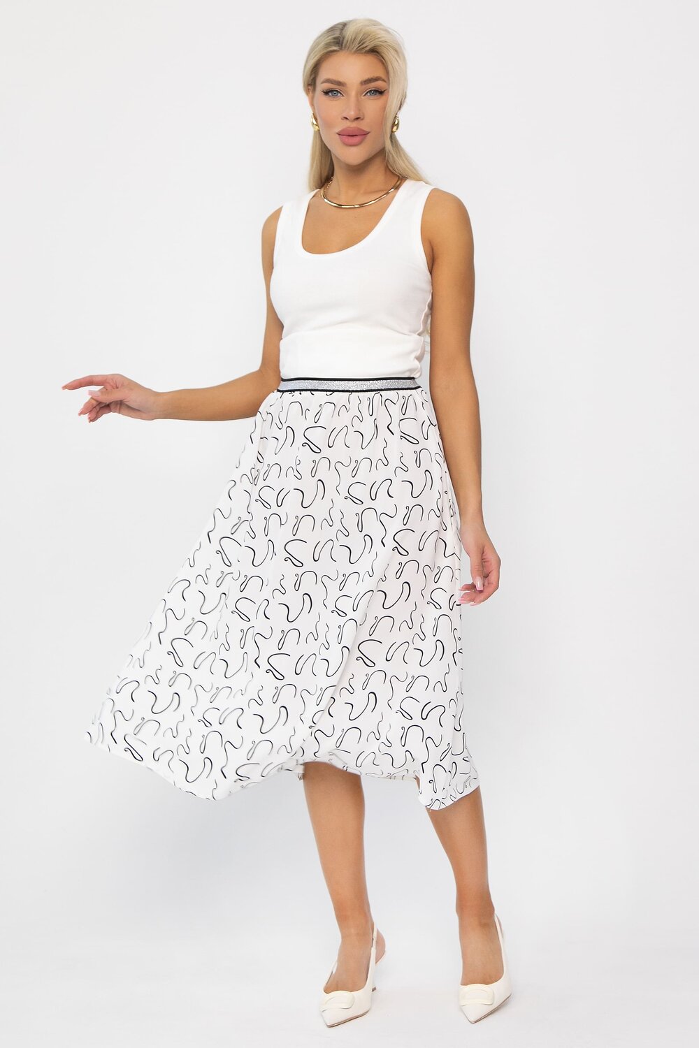 LT Collection Юбка 540732 Ю13754-30М белый