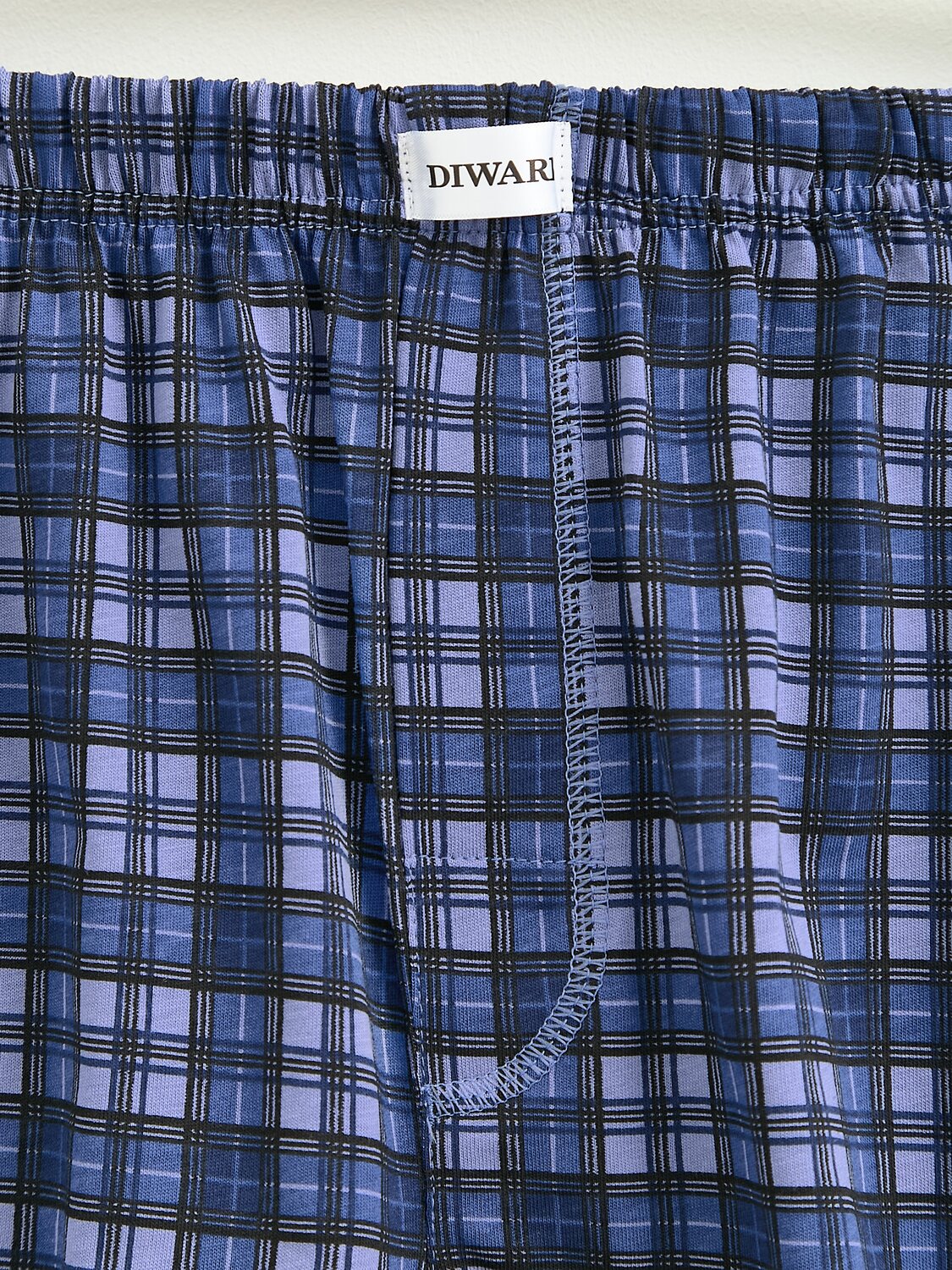 DiWaRi Трусы 541014 BASIC MEN MBX 010 (пакет) blue check