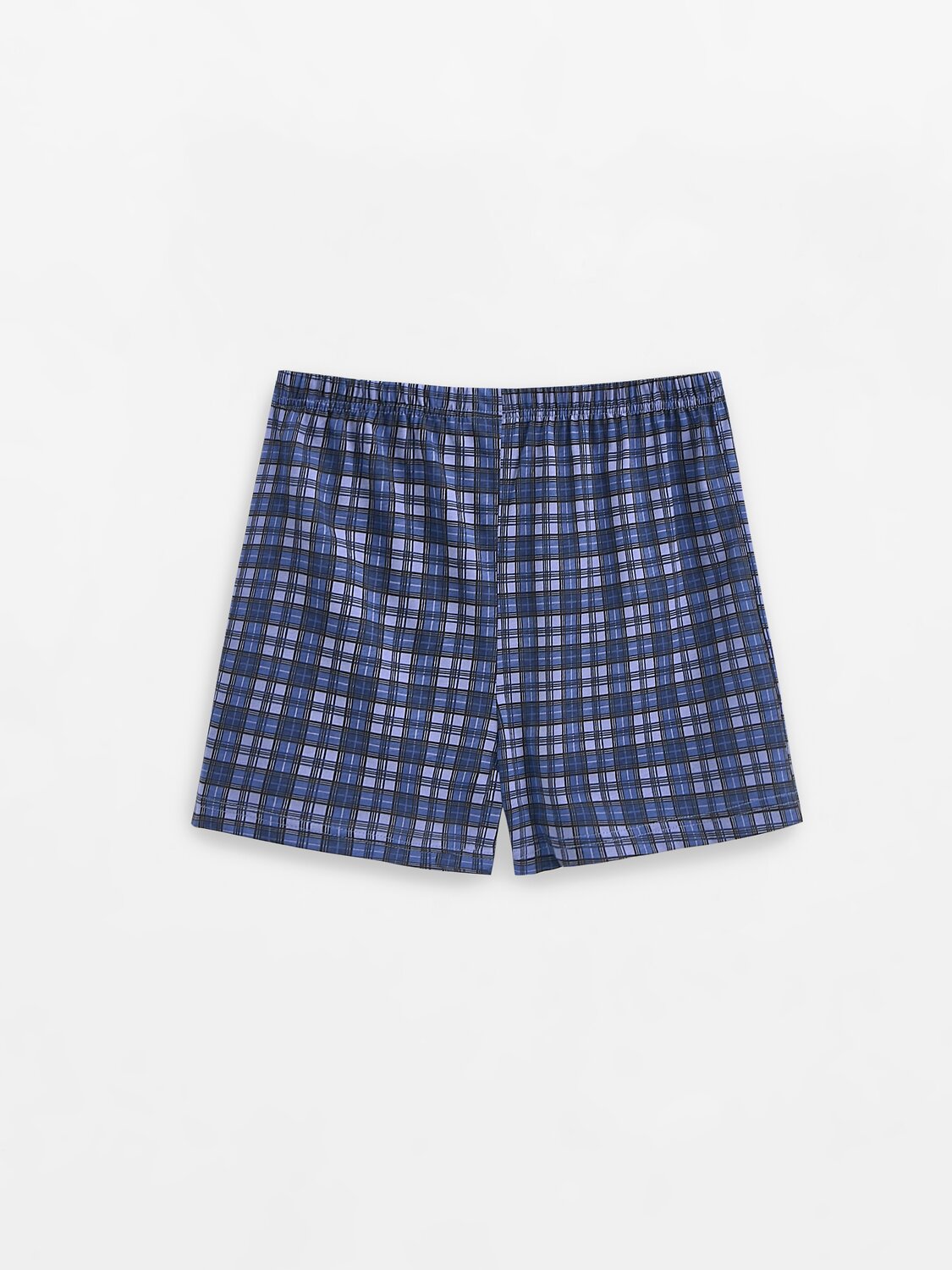 DiWaRi Трусы 541014 BASIC MEN MBX 010 (пакет) blue check