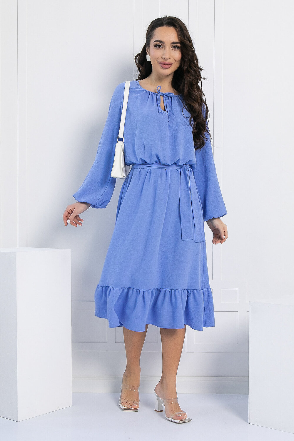 LT Collection Платье 541028 П12997-10М голубой
