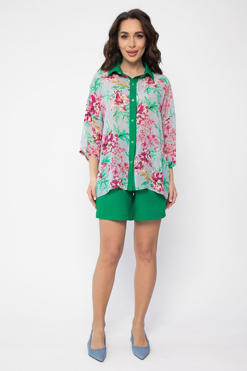 LT Collection Костюм 541029 К13590-13М зеленый