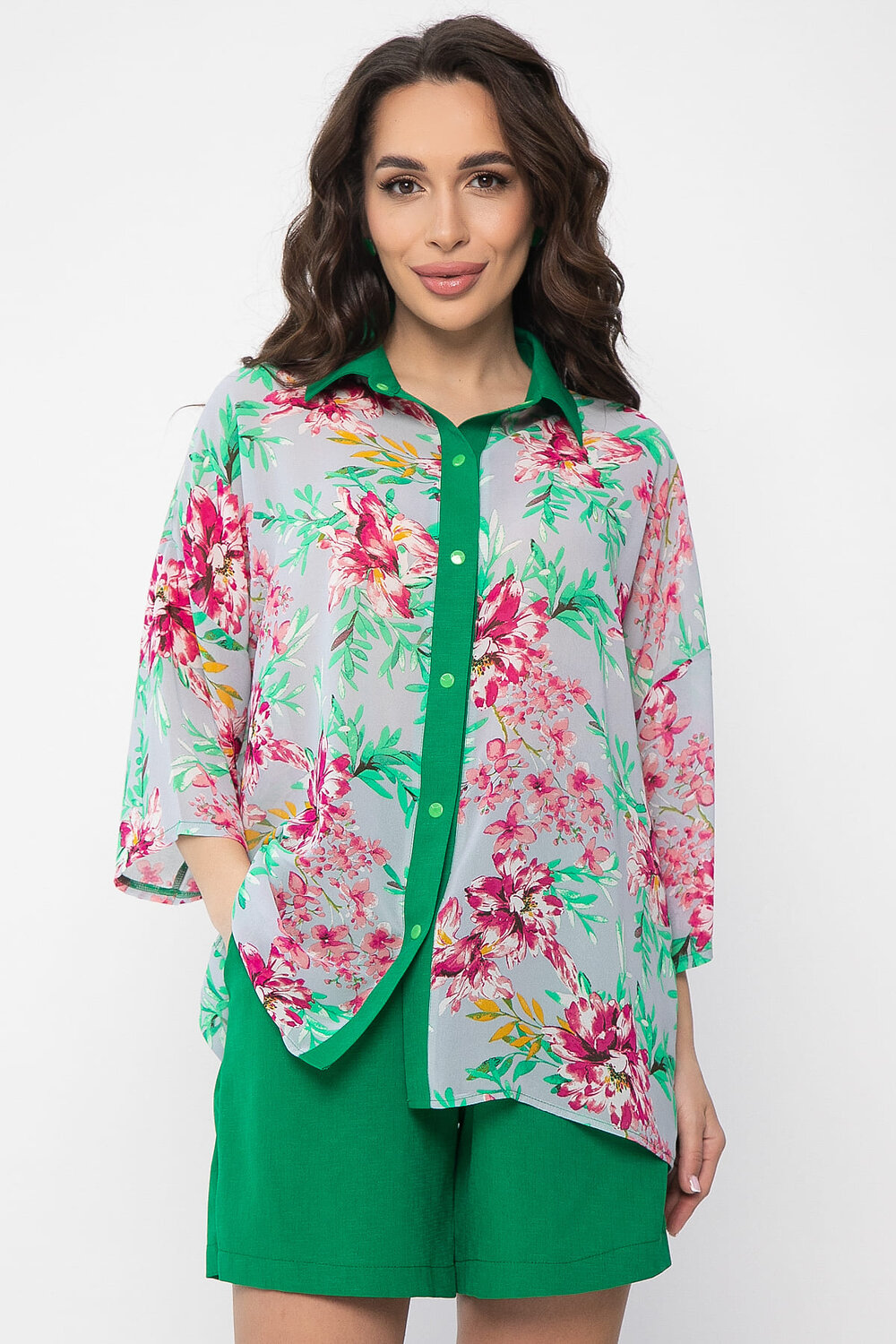 LT Collection Костюм 541029 К13590-13М зеленый