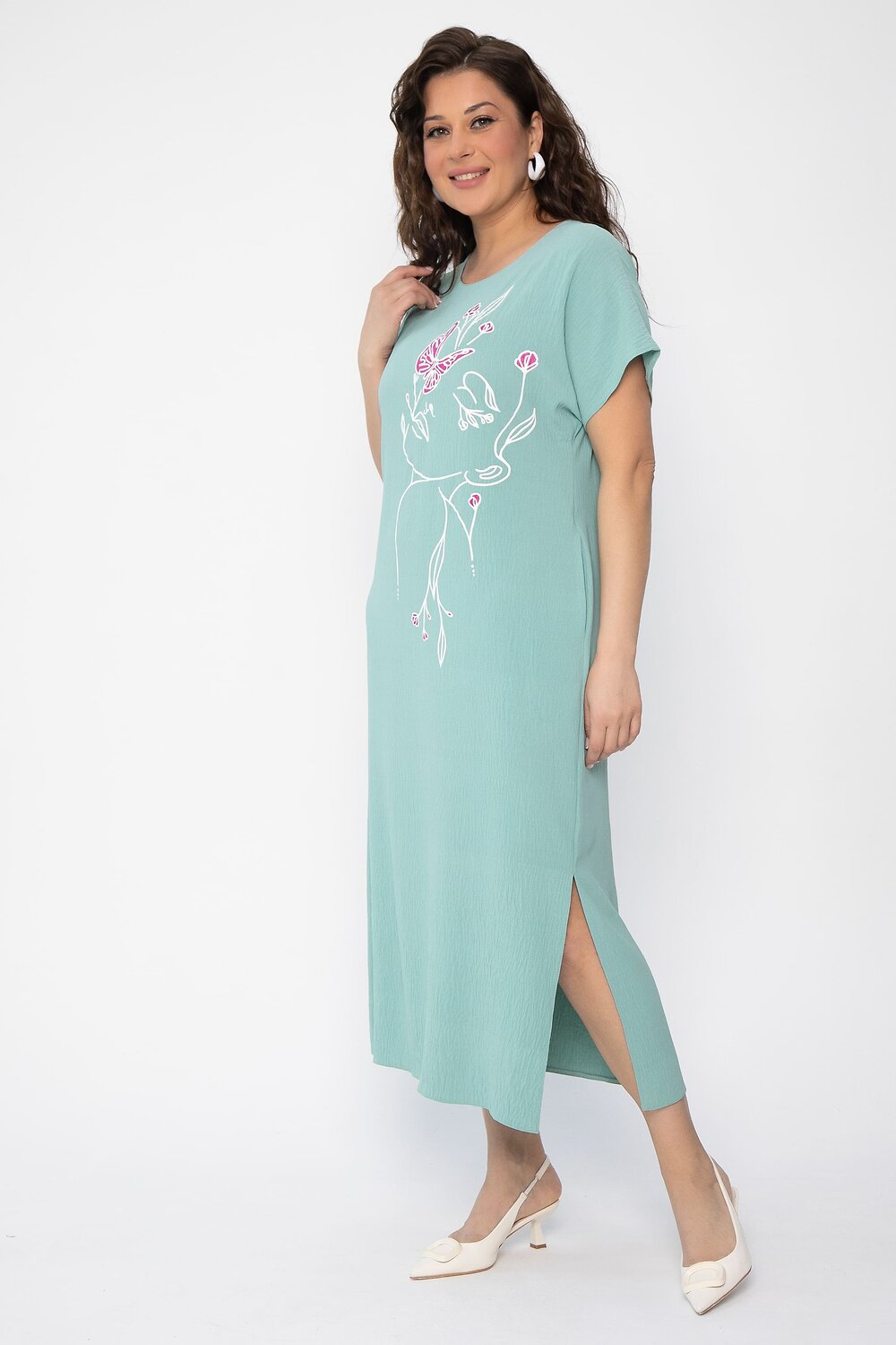 LT Collection Платье 541038 П13706-8М мята