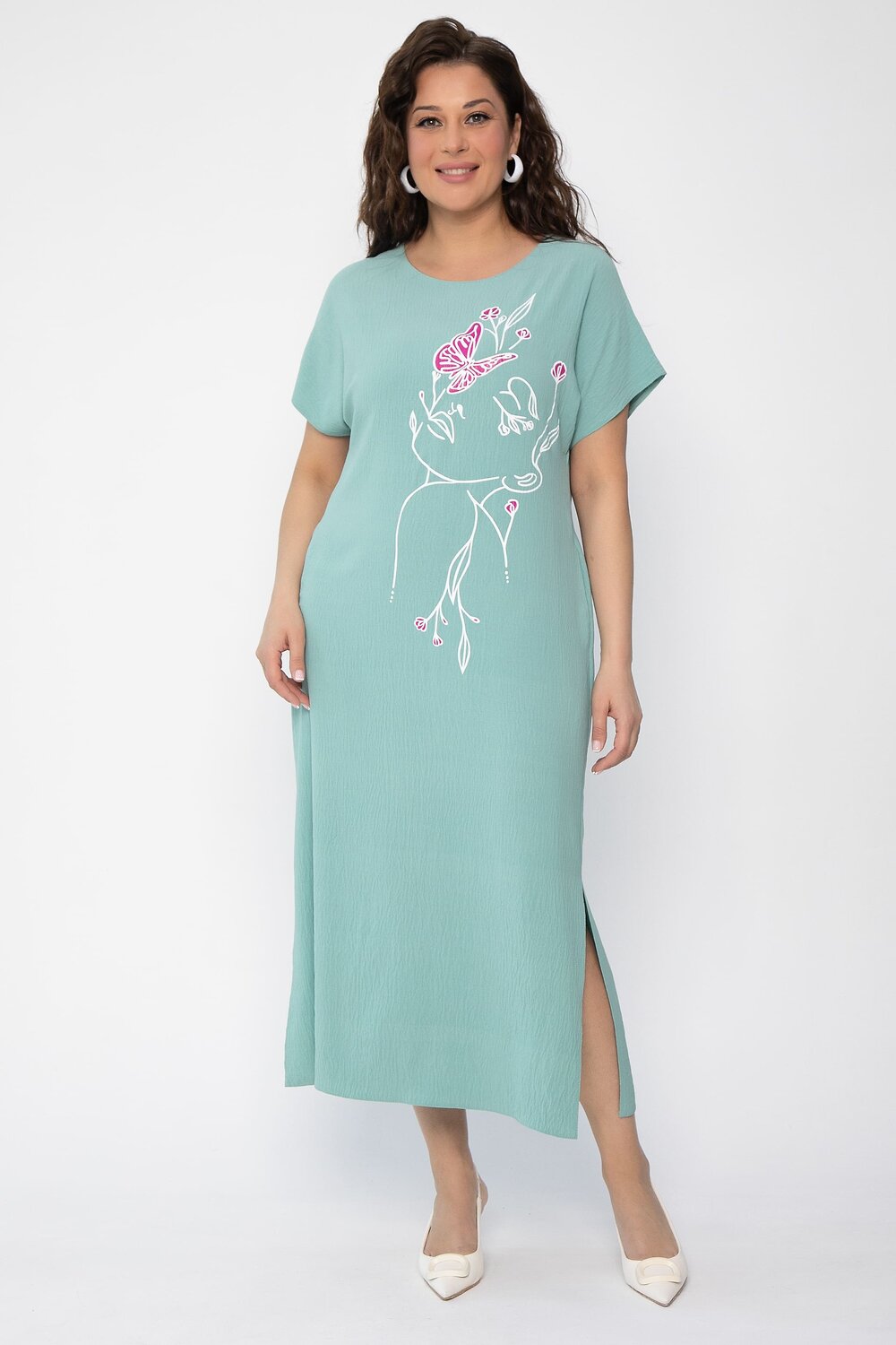 LT Collection Платье 541038 П13706-8М мята