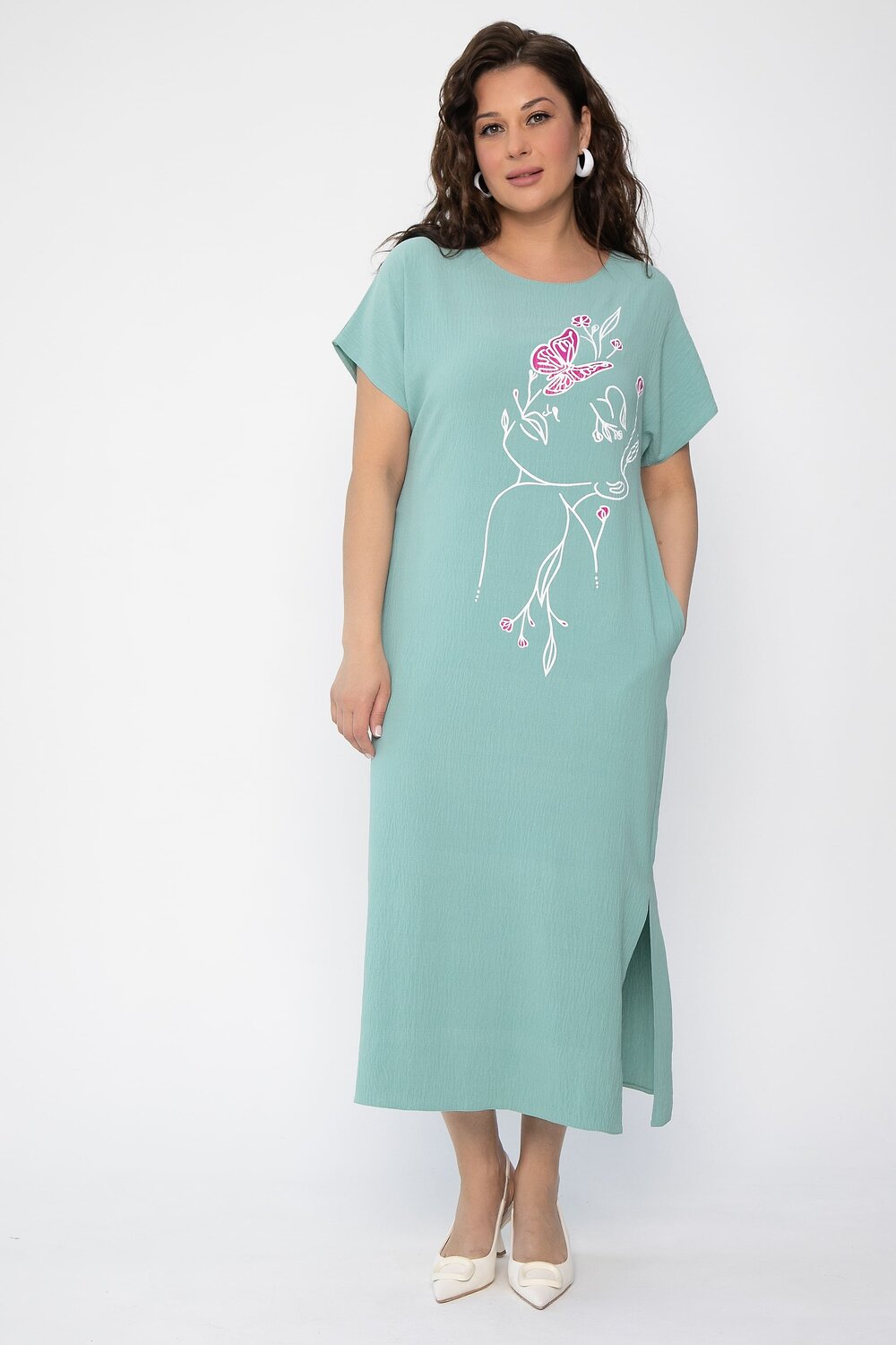 LT Collection Платье 541038 П13706-8М мята