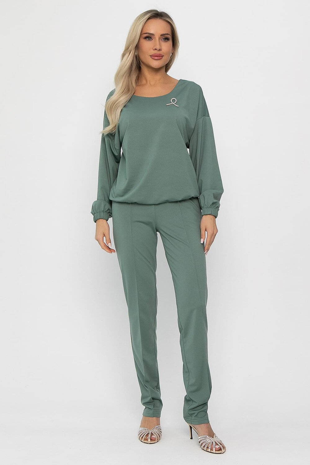 LT Collection Костюм 541042 К13721-15М зеленый