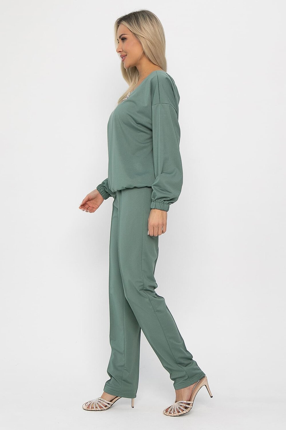 LT Collection Костюм 541042 К13721-15М зеленый