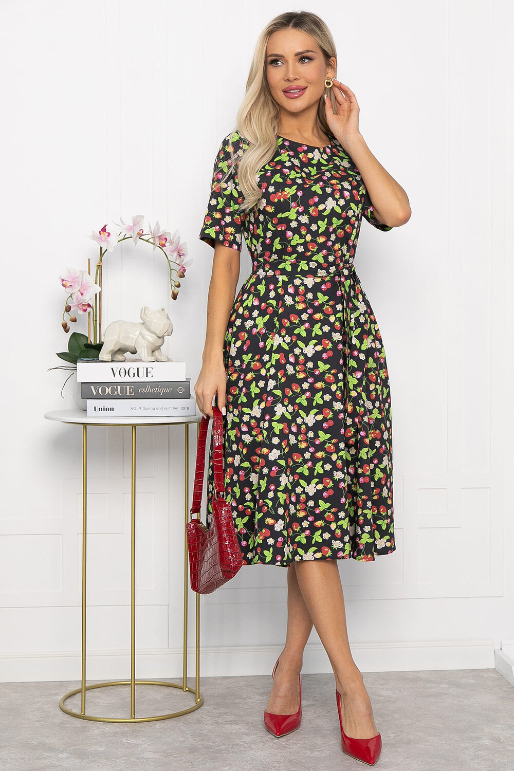 LT Collection Платье 541044 П13740-16М мультиколор