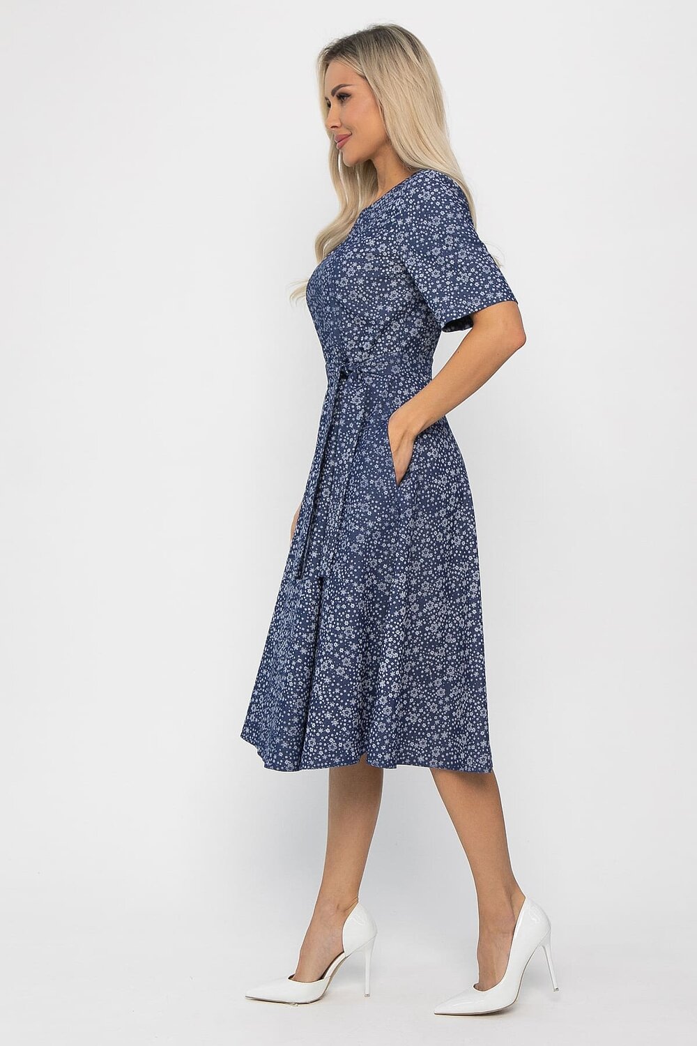LT Collection Платье 541045 П13741-16М синий