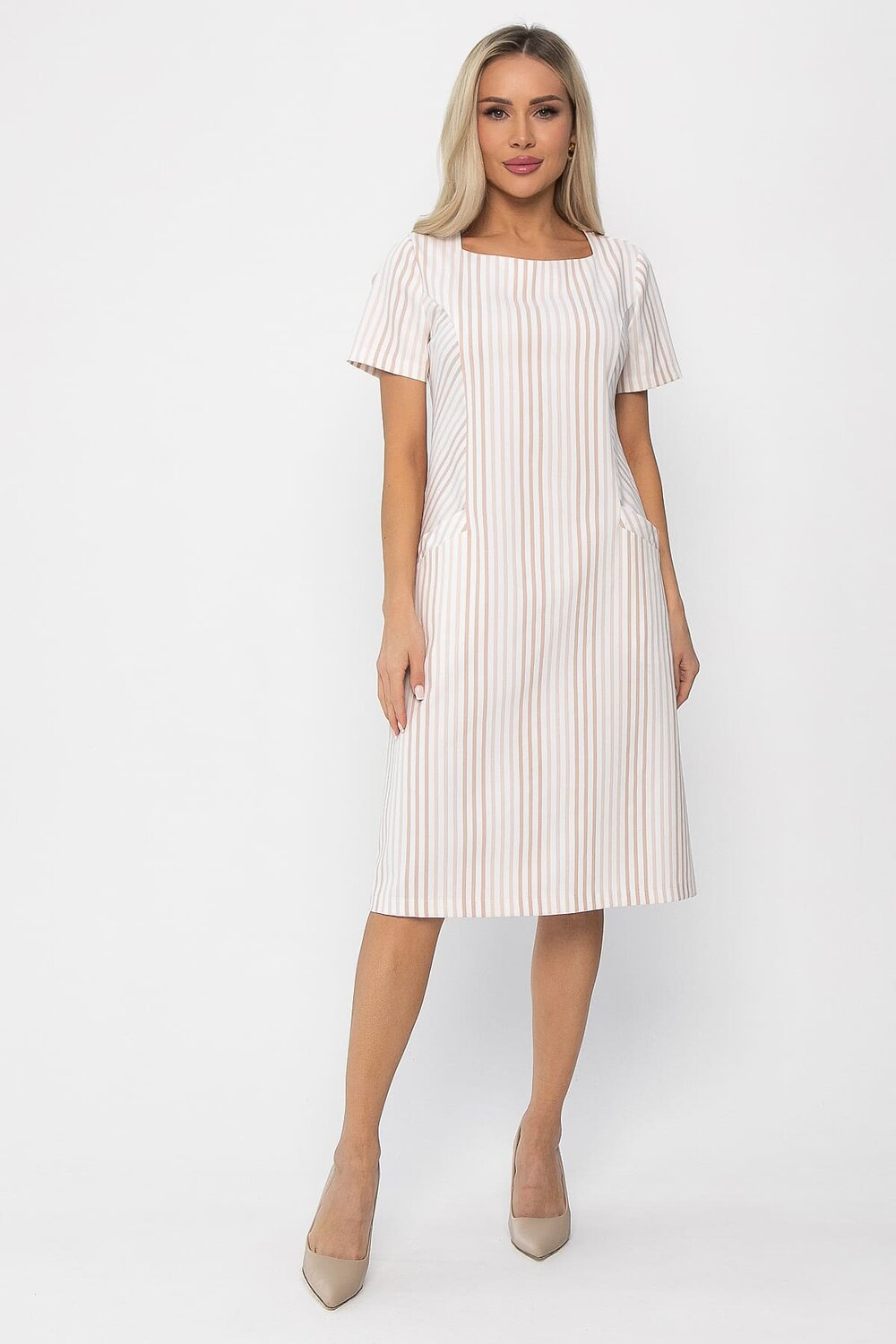 LT Collection Платье 541047 П13752-19М молочно-бежевый