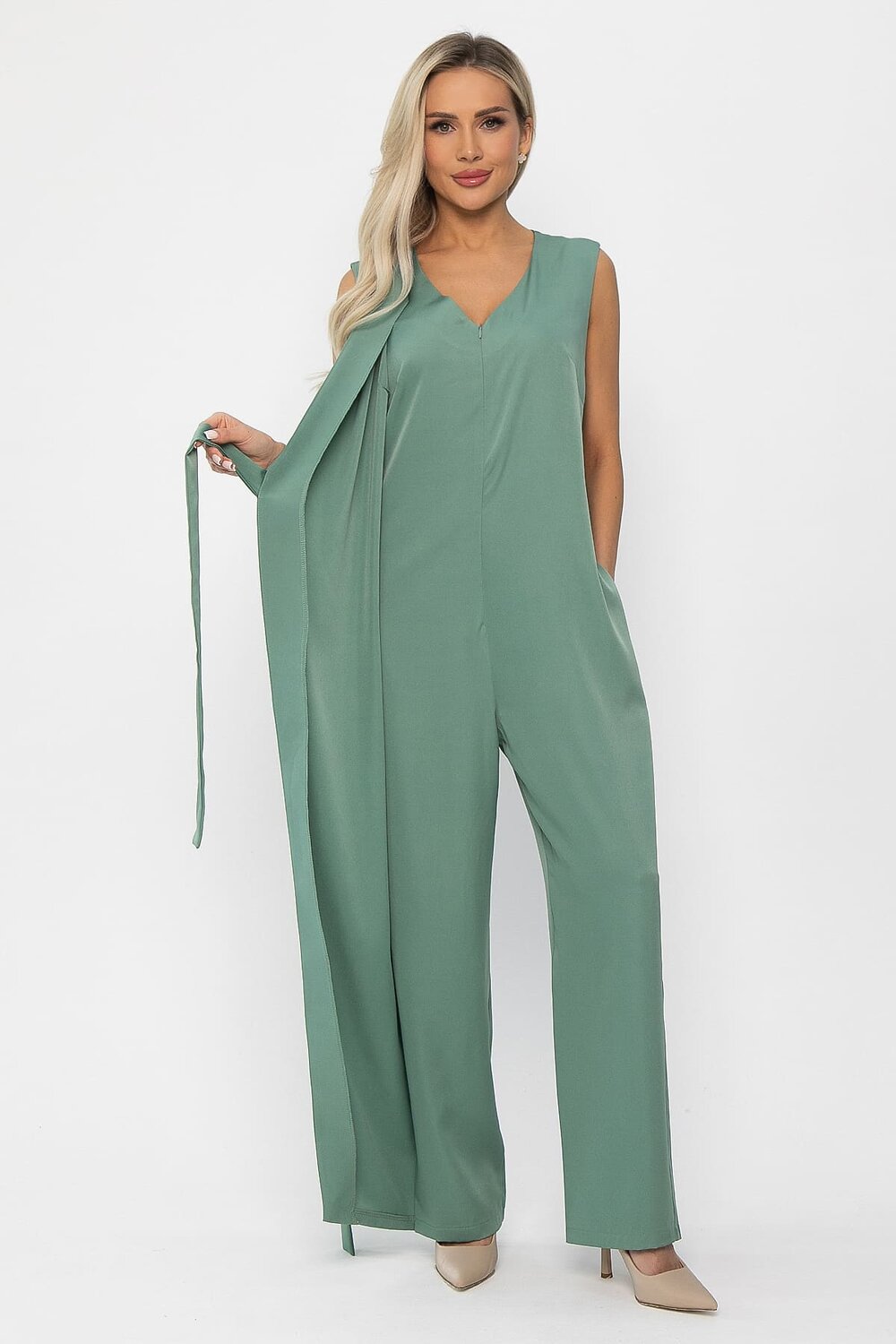 LT Collection Комбинезон 541050 К13766-5М зеленый