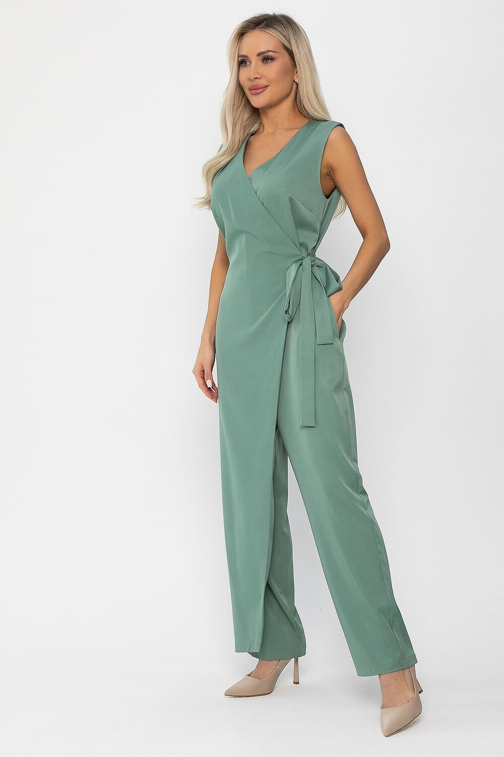 LT Collection Комбинезон 541050 К13766-5М зеленый