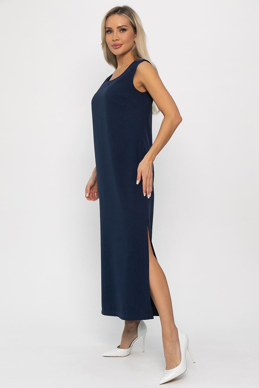 LT Collection Платье 541051 П13762-19М синий