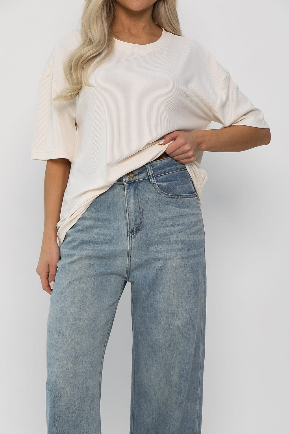 LT Collection Джинсы 541054 Б13806-4М голубой