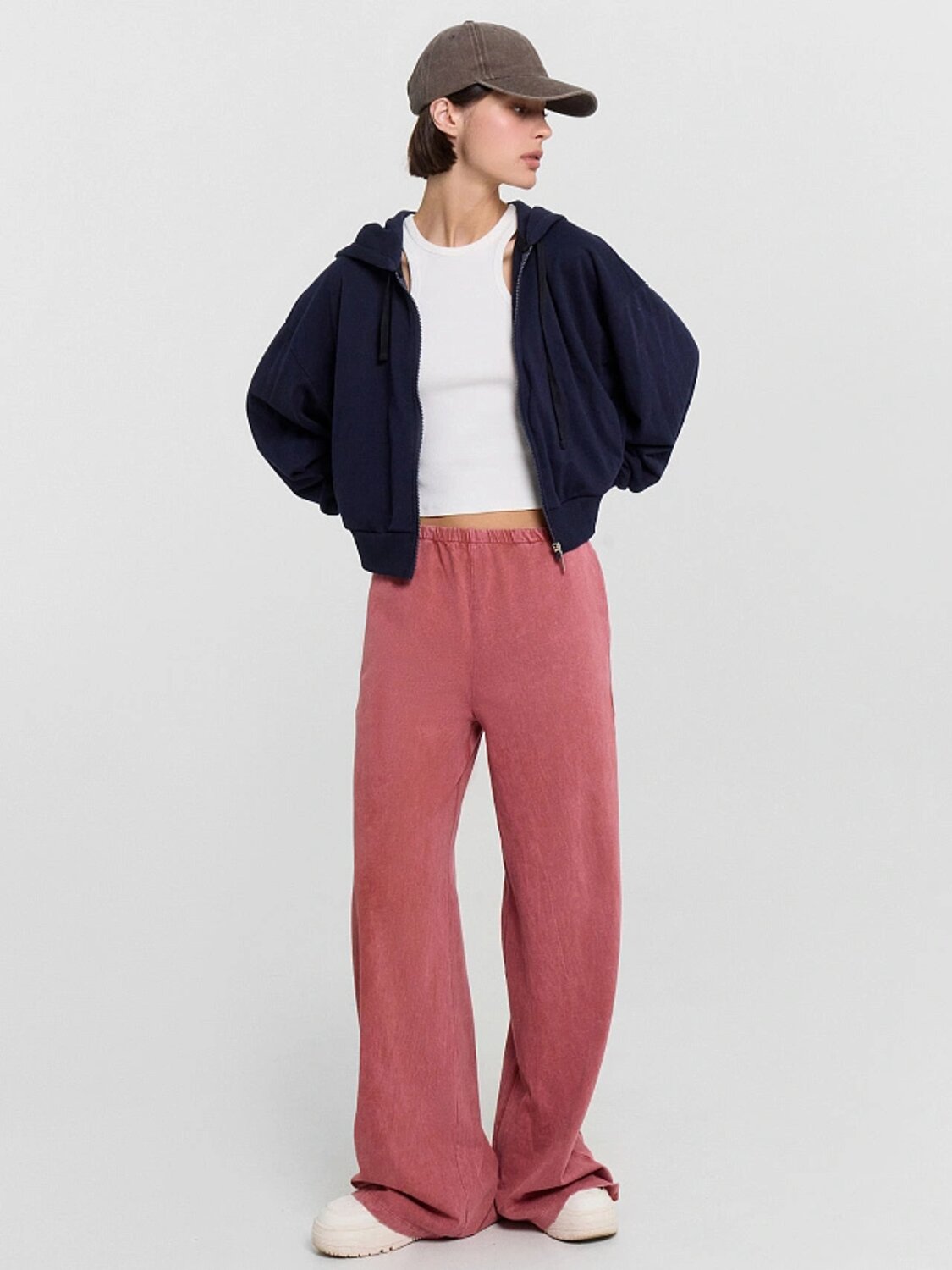 MARK FORMELLE Брюки 541116 182557 терракотовый acid wash