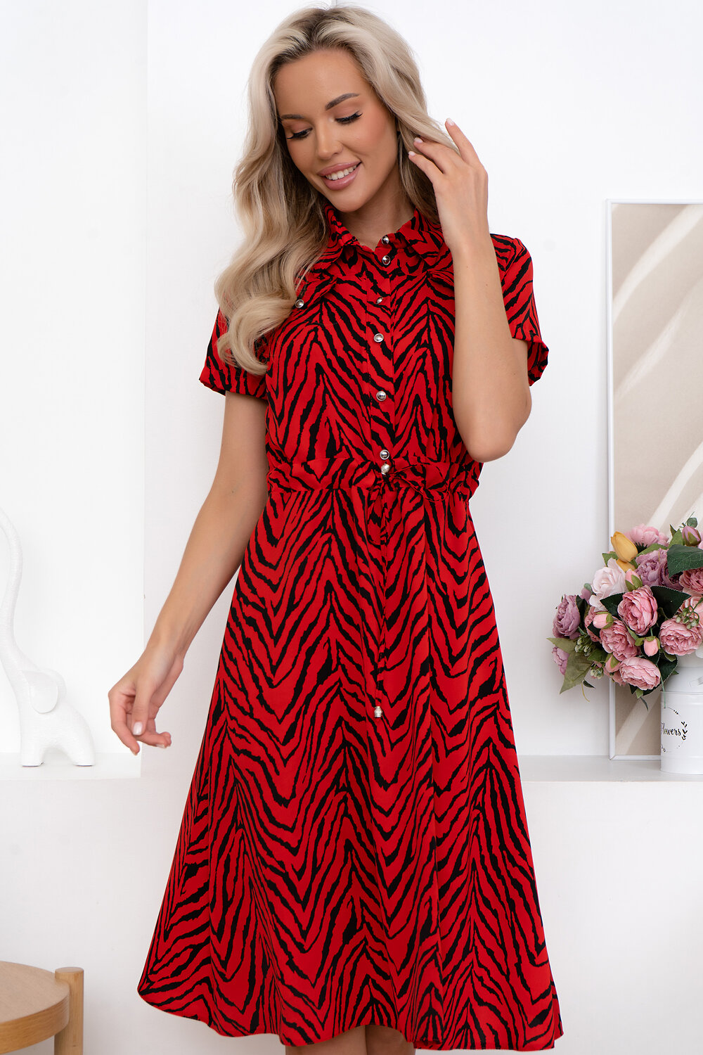 Open-style Платье 541198 6834 красный