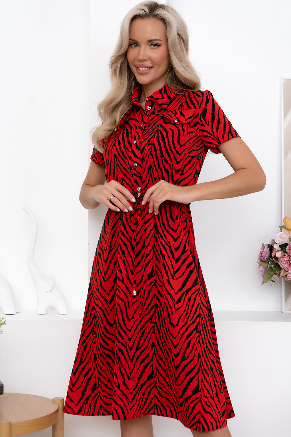 Open-style Платье 541198 6834 красный