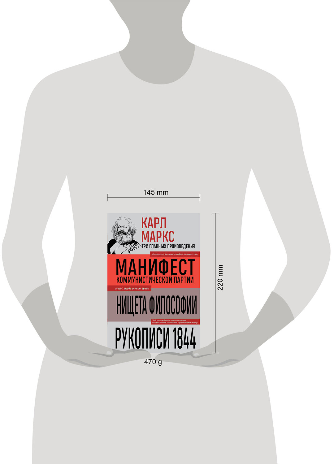 Эксмо Карл Маркс "Карл Маркс. Манифест коммунистической партии. Нищета философии. Рукописи 1844" 541557 978-5-04-221367-0