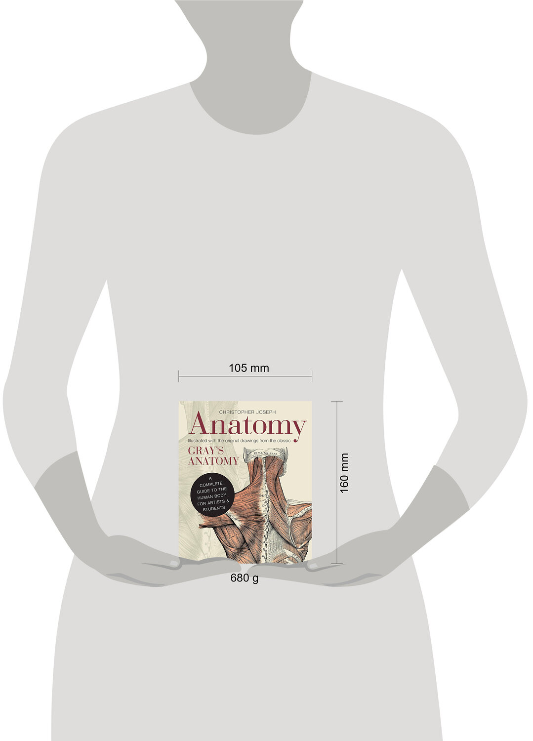 Эксмо Christopher Joseph "Anatomy (Christopher Joseph) Анатомиия (Кристофер Джозеф) /Книги на английском языке" 541564 978-1-78-240127-8