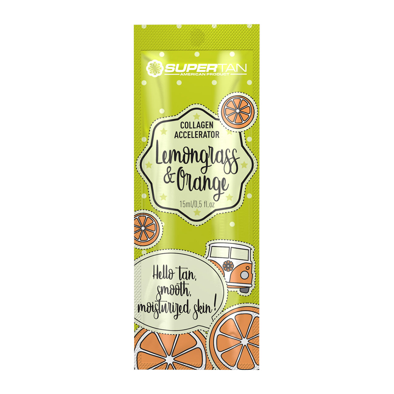SuperTan Крем для солярия / Lemongrass & Orange, 15 мл 541783 4251