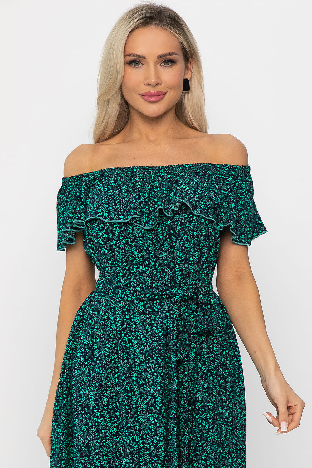LT Collection Платье 541899 П13759-12М зеленый