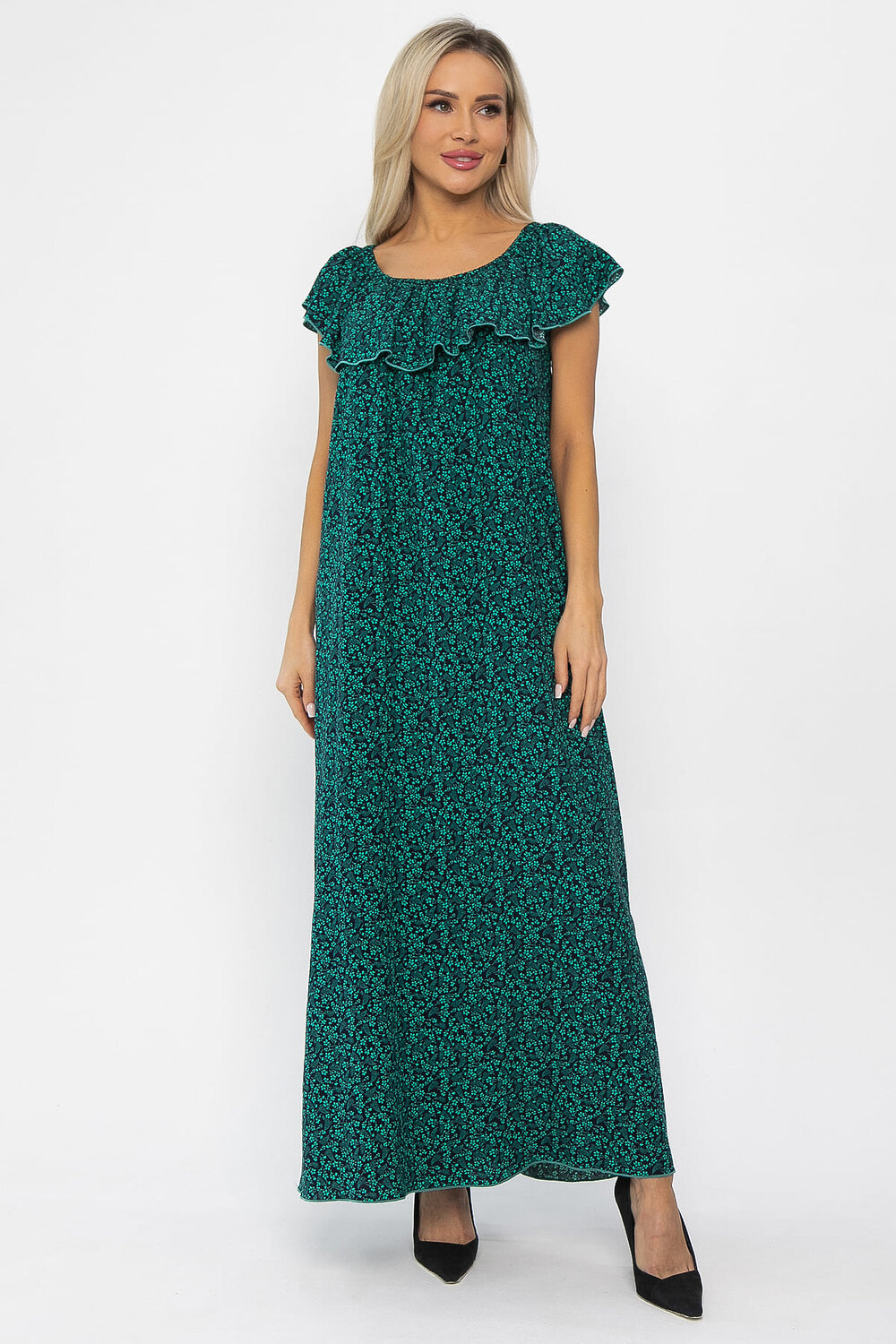 LT Collection Платье 541899 П13759-12М зеленый