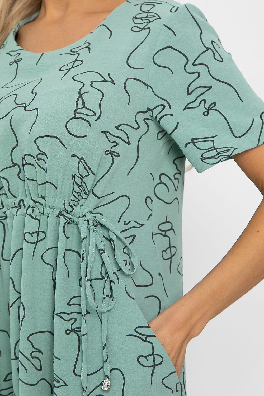 LT Collection Платье 541903 П13785-18М мятный