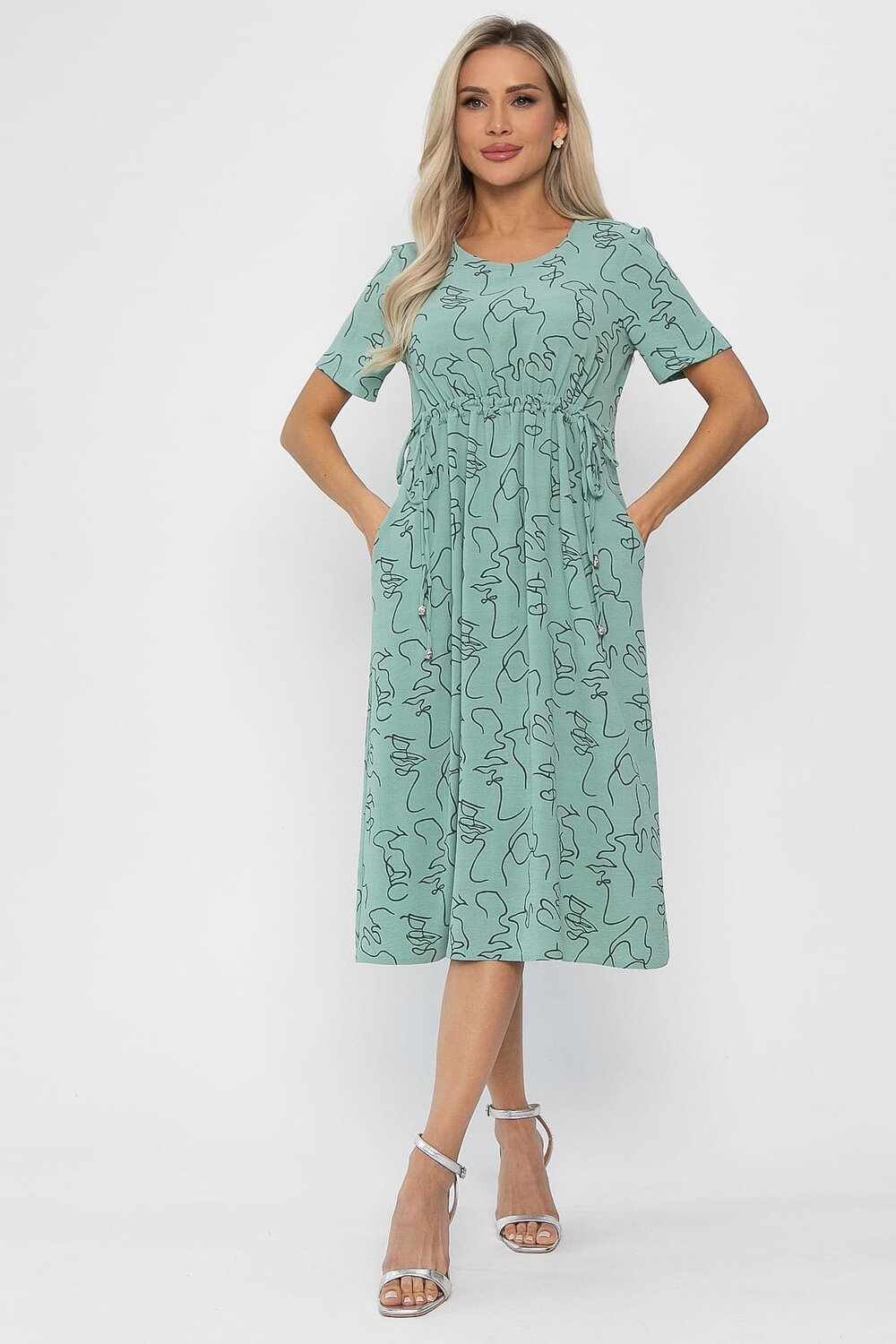 LT Collection Платье 541903 П13785-18М мятный