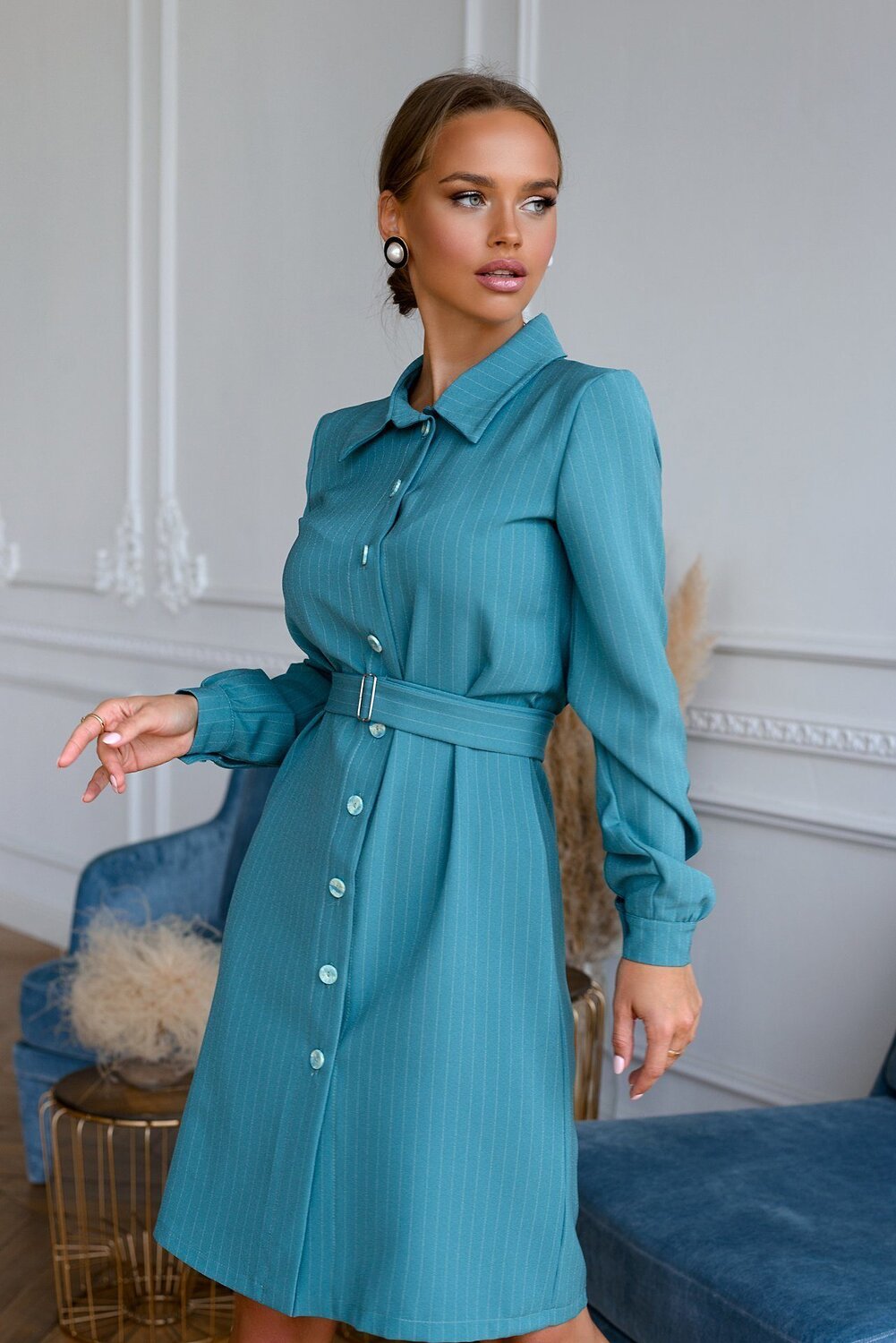 Open-style Платье 541915 4476 зеленый