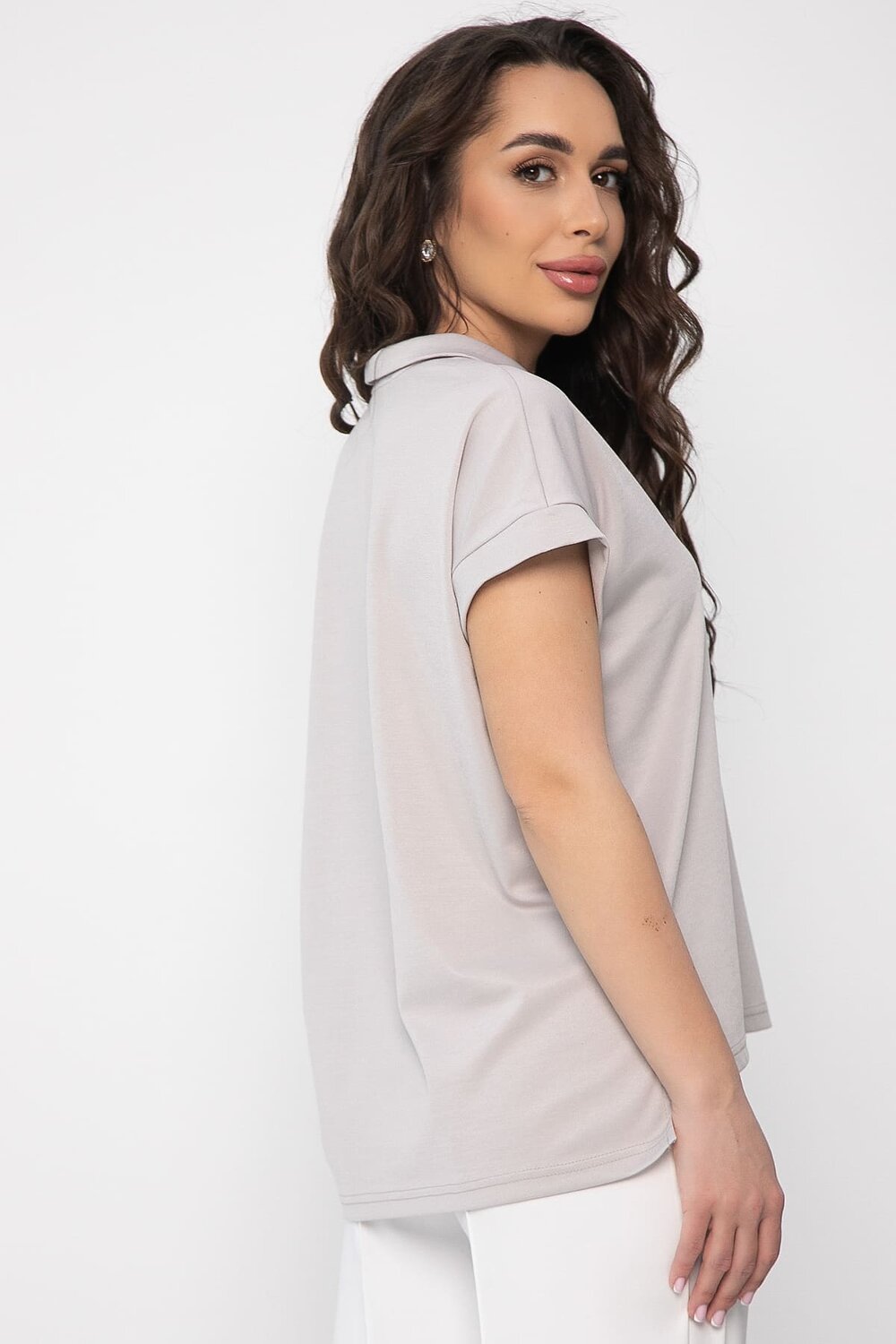 LT Collection Поло 542270 Б13635-10М бежевый