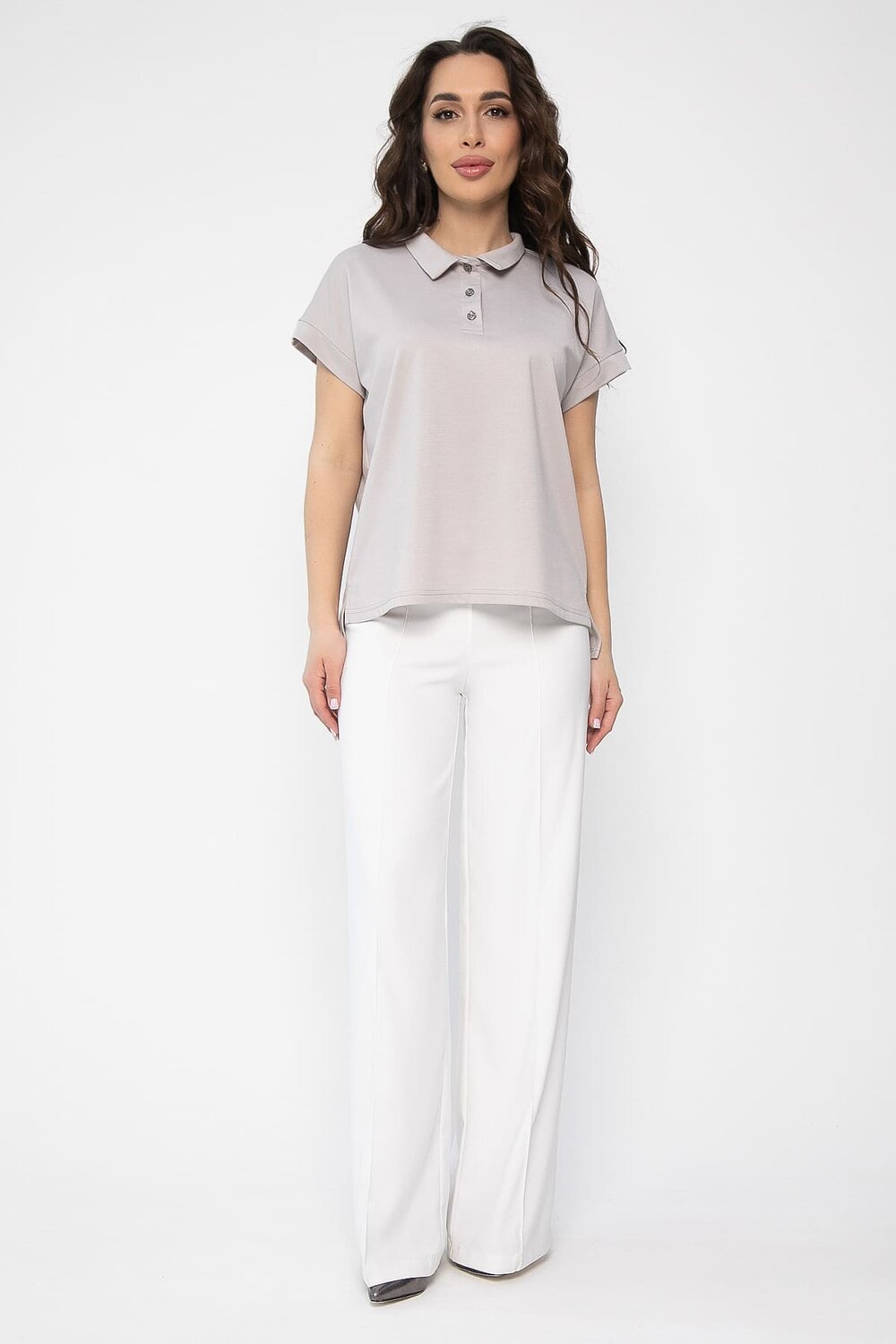 LT Collection Поло 542270 Б13635-10М бежевый