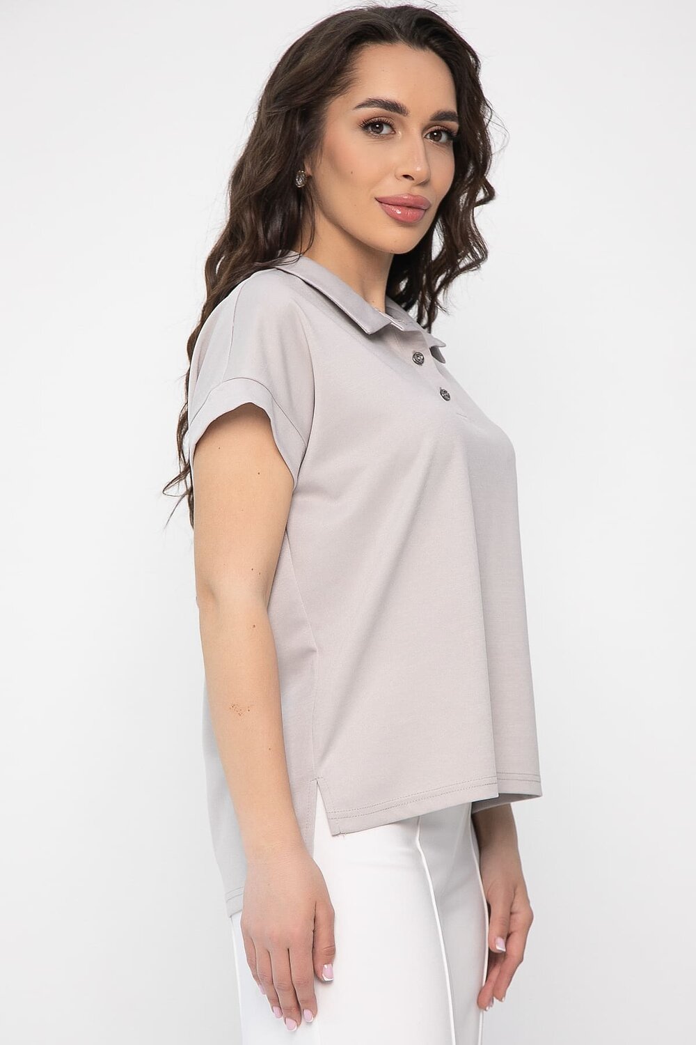 LT Collection Поло 542270 Б13635-10М бежевый
