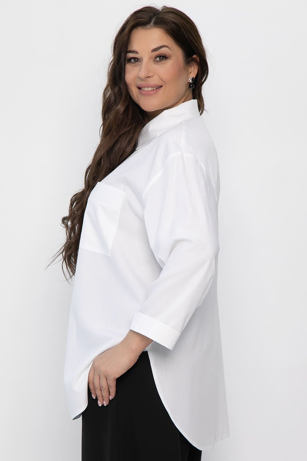 LT Collection Блуза 542286 Б13792-3М белый