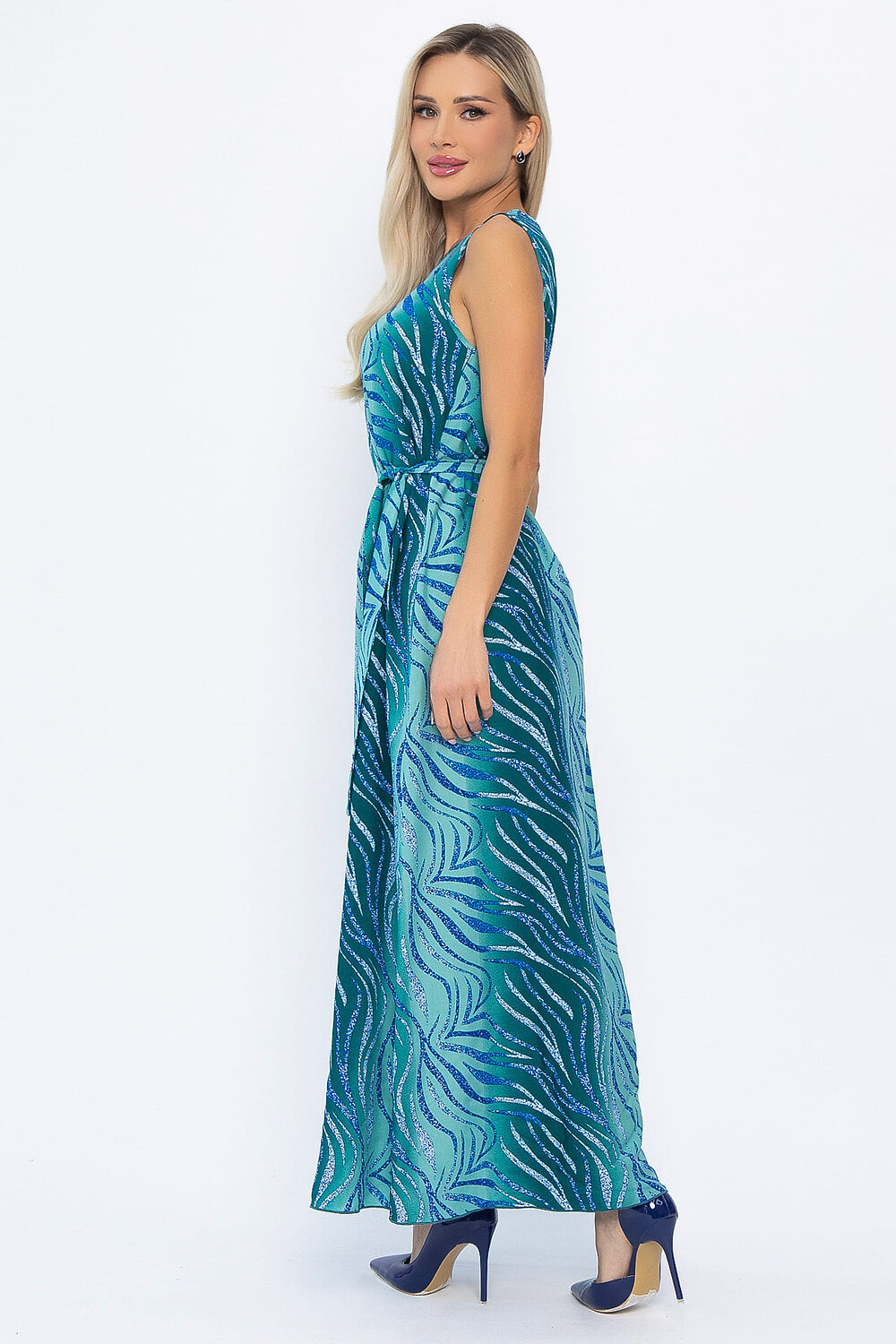 LT Collection Платье 542294 П13824-12М Лазурный