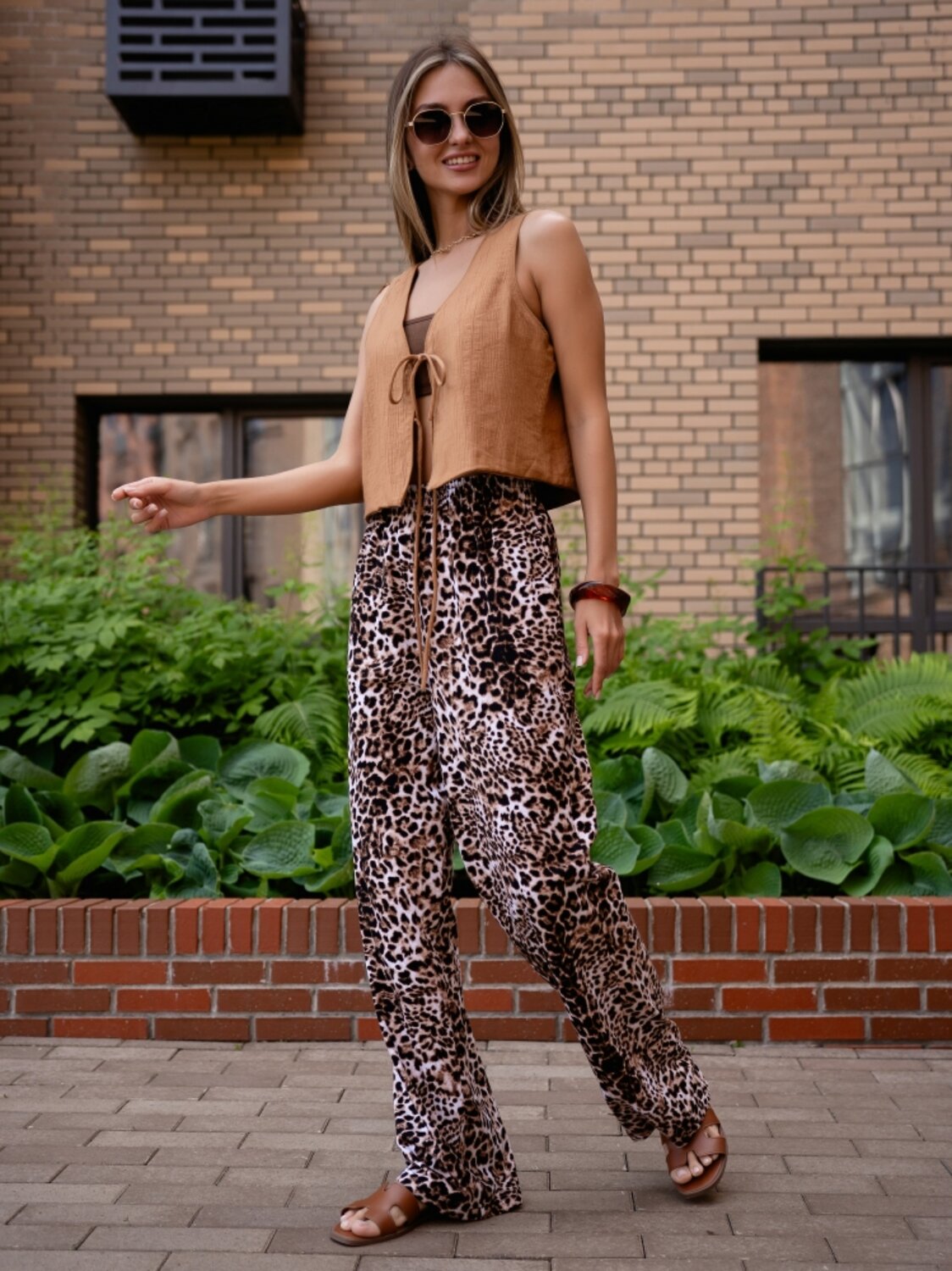 Binita Брюки 542996 1203/2-1 коричневый
