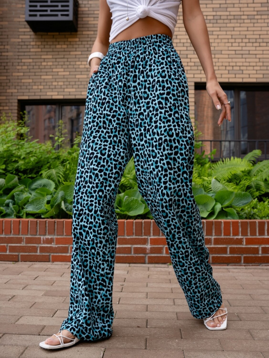 Binita Брюки 542997 1203/2-2 бирюзовый